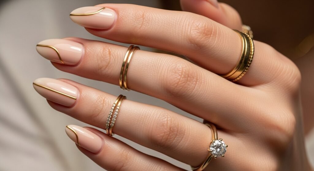 Tiny Gold Accents
