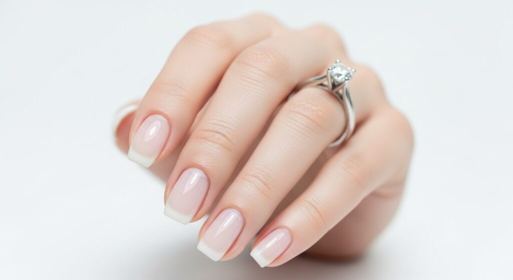 Crystal-Clear Nails