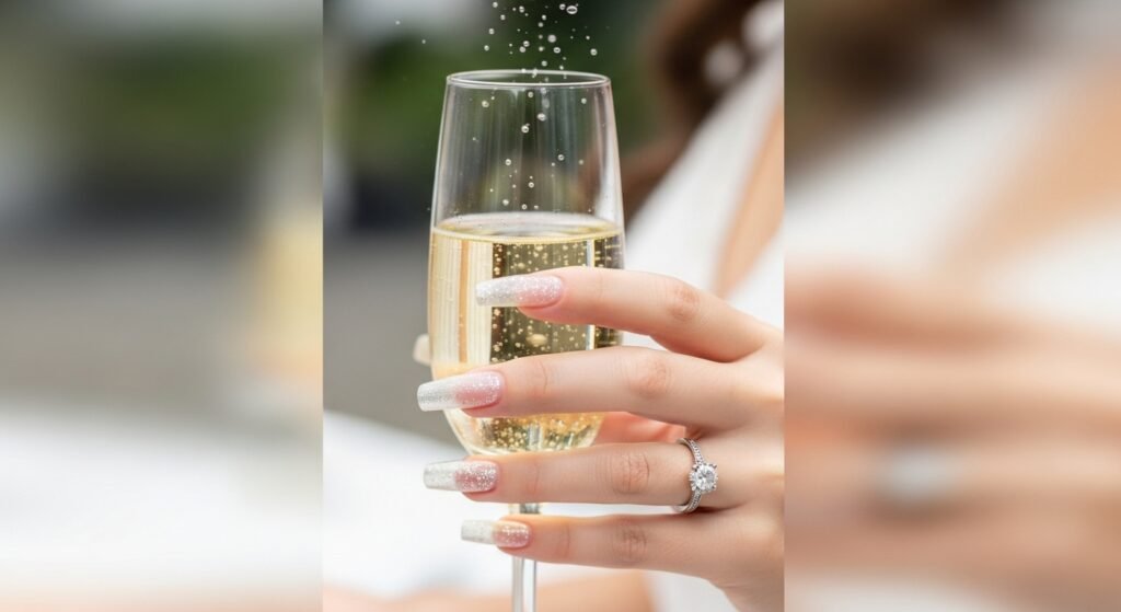 Transparent Glitter Overlay