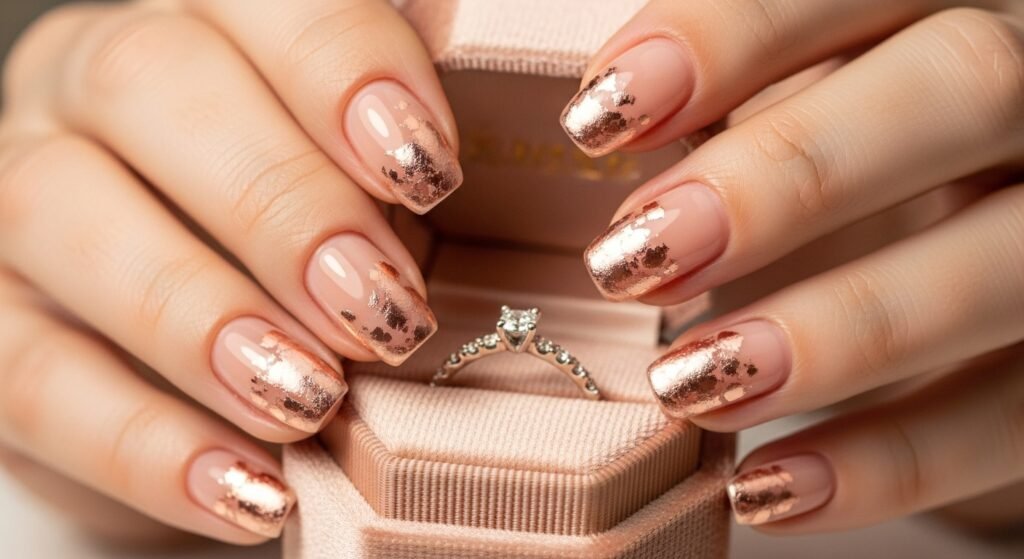 Rose-Gold Foil Accents