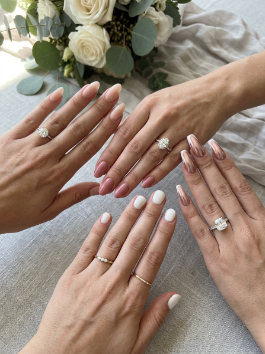 Best Nail Shapes for Elegant Engagement Photos