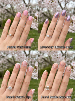 Spring and Summer Engagement Nail Trends 2026