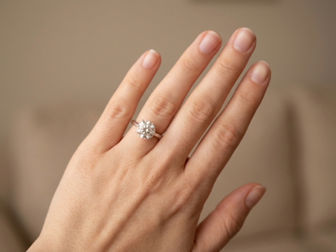 Best Engagement Nail Colors That Enhance Your Ring