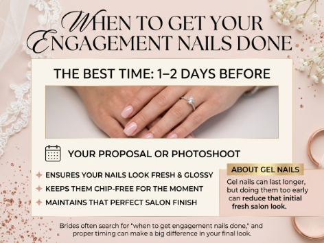 When Should You Get Your Engagement Nails Done?