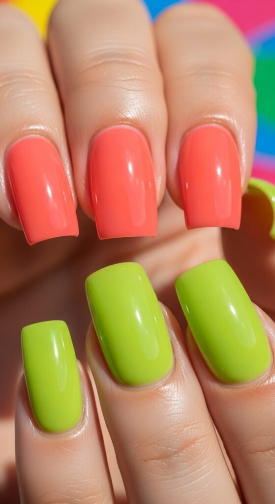 7. Jelly Nails: Glossy, Playful, and Retro