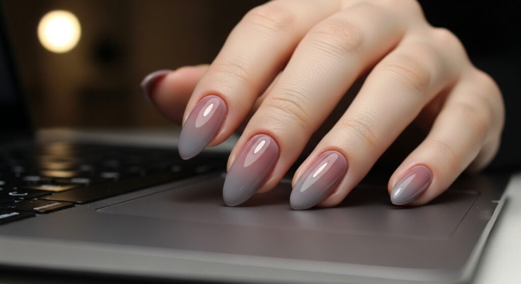 Mauve-Gray Blend