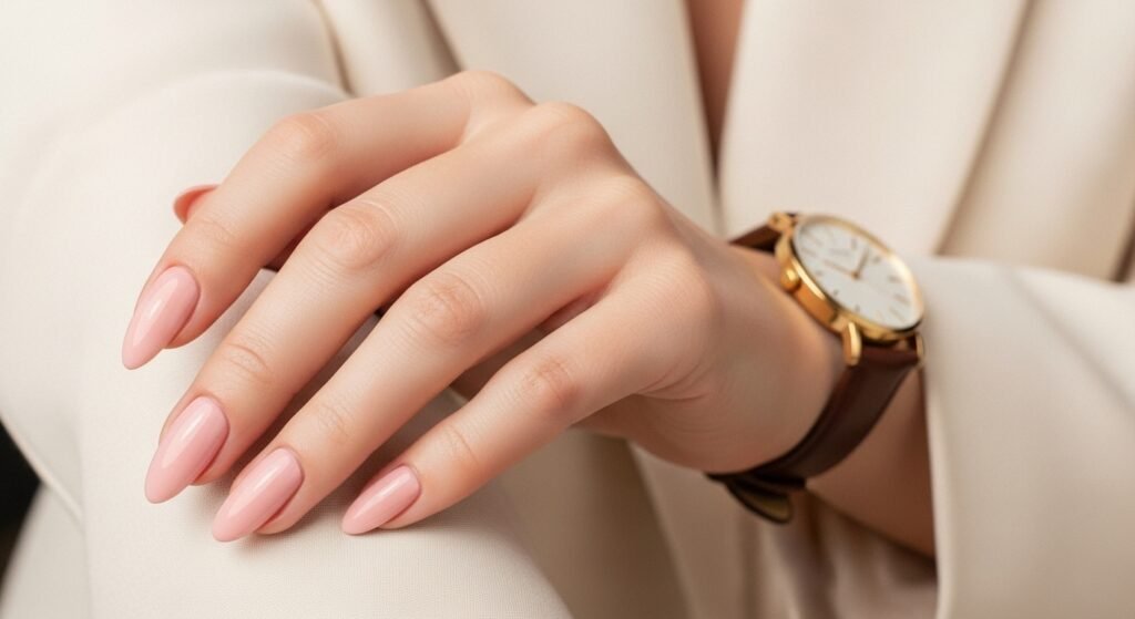 Blush Pink Nails