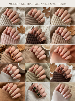 Trending Neutral Fall Nail Designs in 2026