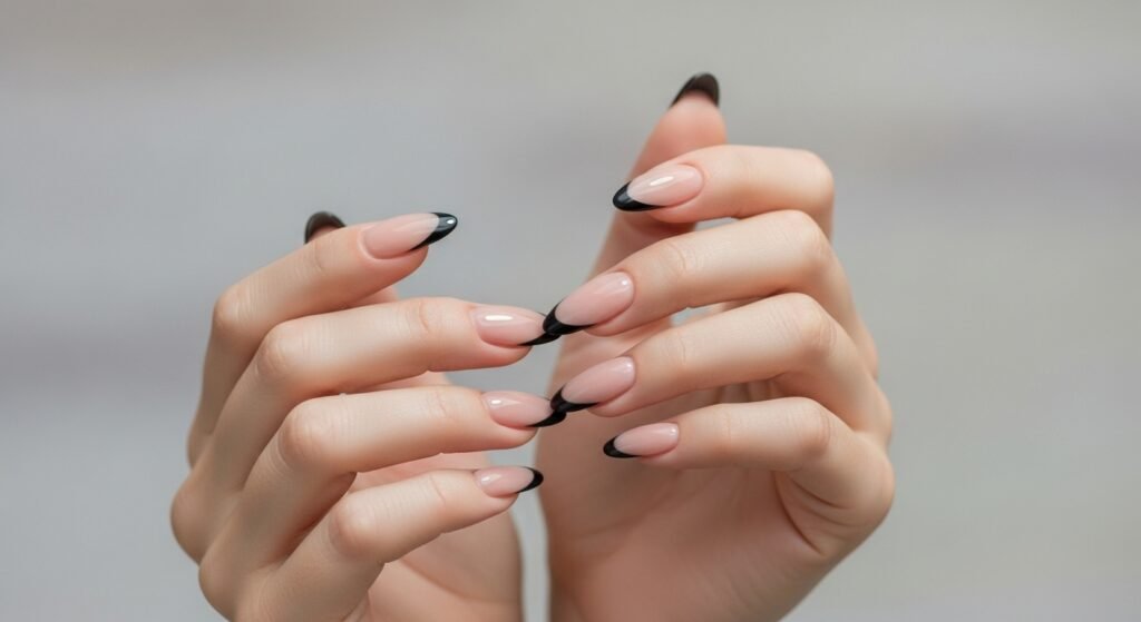 11. Caramel Nude Nails