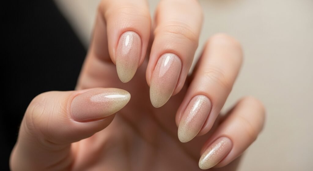 23. Blush Nude Nails