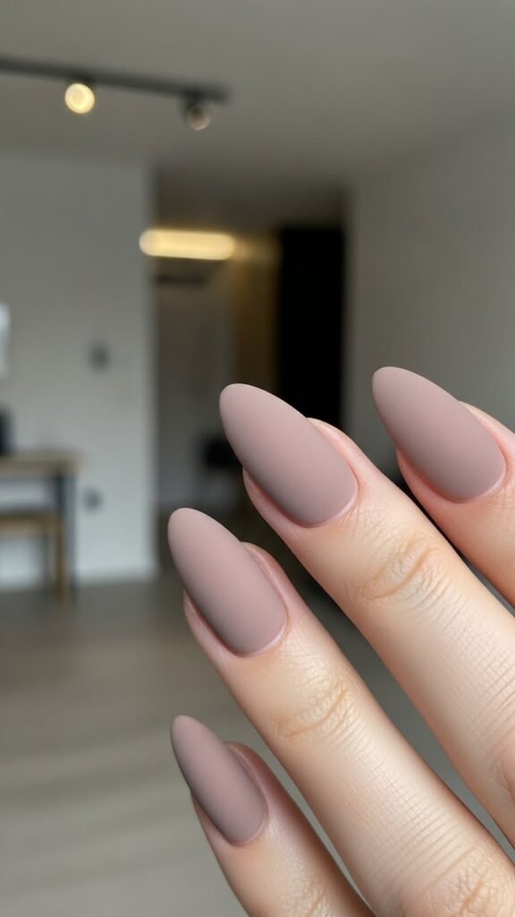 14. Matte Trendy Nails