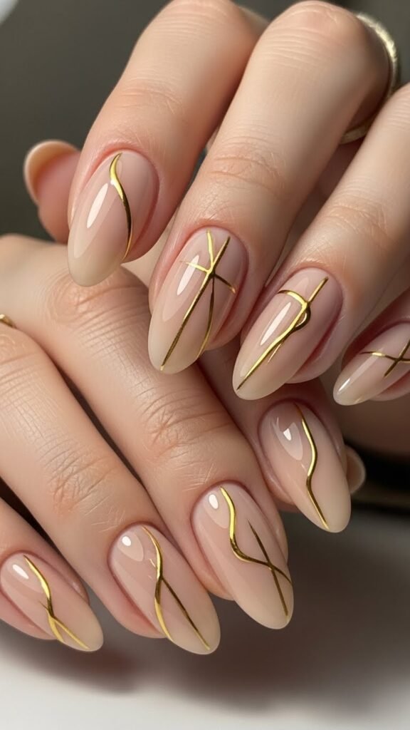 6. Nude Minimal Nails