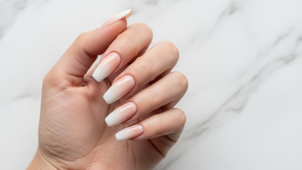 5. Nude Ombre Gradient (Beige to Cream)