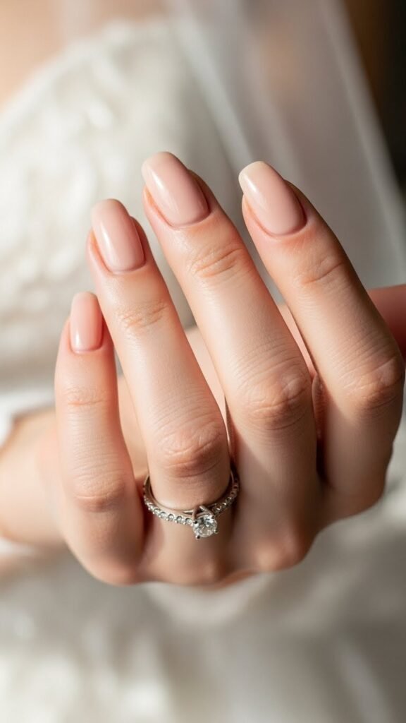 20. Blush Nude Nails