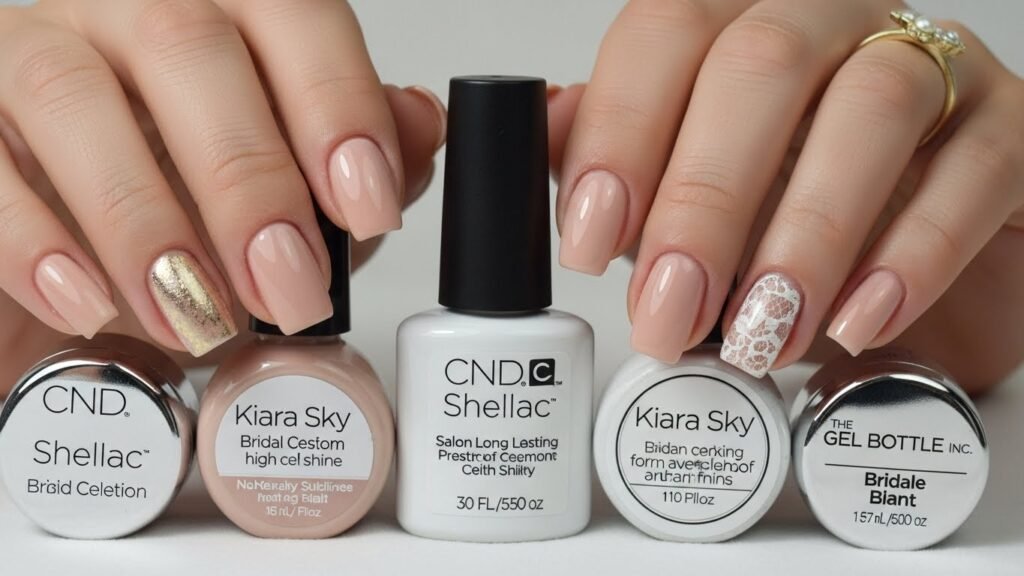 Best Gel and Long-Wear Brands for Brides