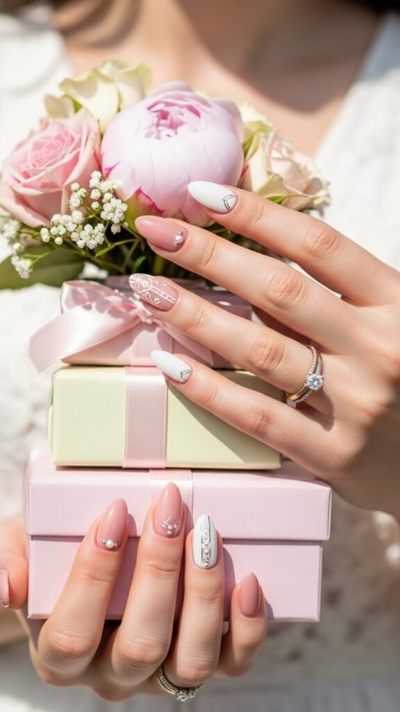 Bridal Shower Nails: 25 Stunning Nail Ideas for the Perfect Pre-Wedding Look