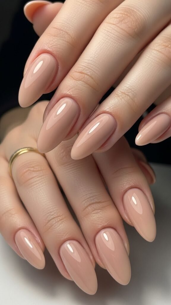 13. Almond Shape Nails