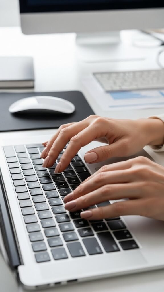 8. Short Square Work Nails