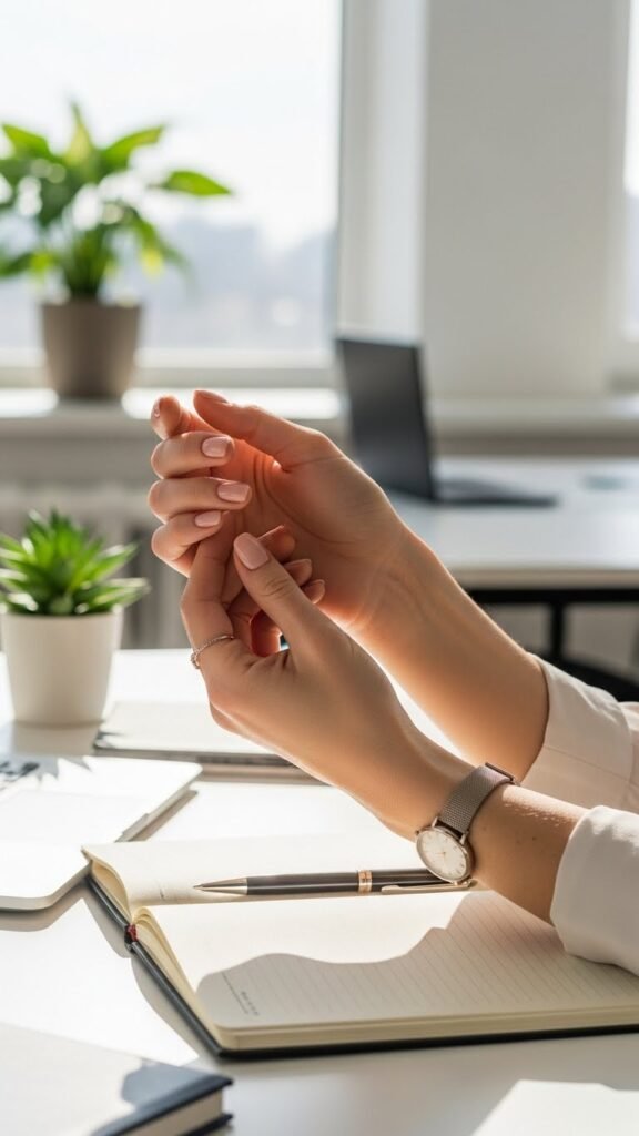 1. Classic Nude Nails