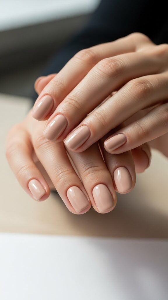 Neutral Nails for Office Wear