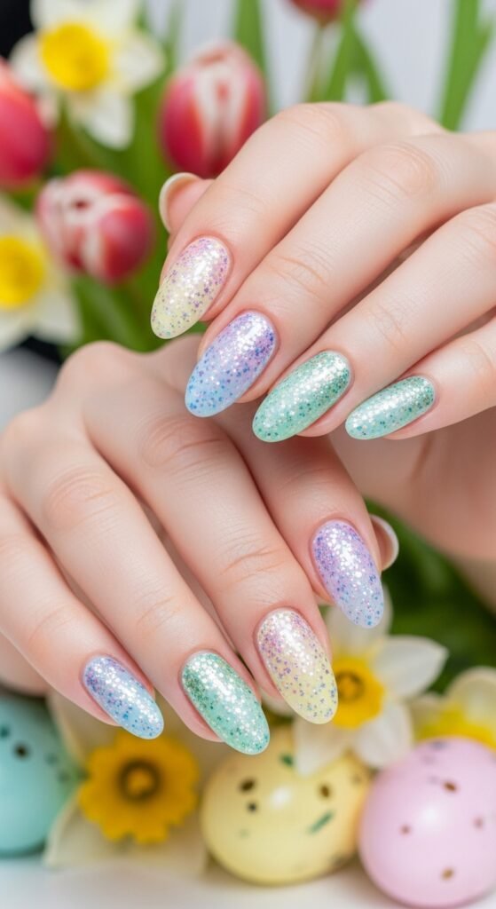 32. Pastel Glitter Full Set