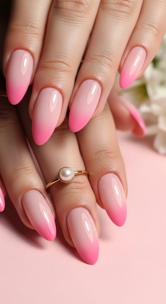 8. Burgundy Winter Romance Nails