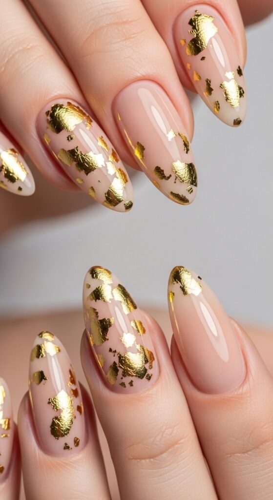 14. Nude with Gold Foil