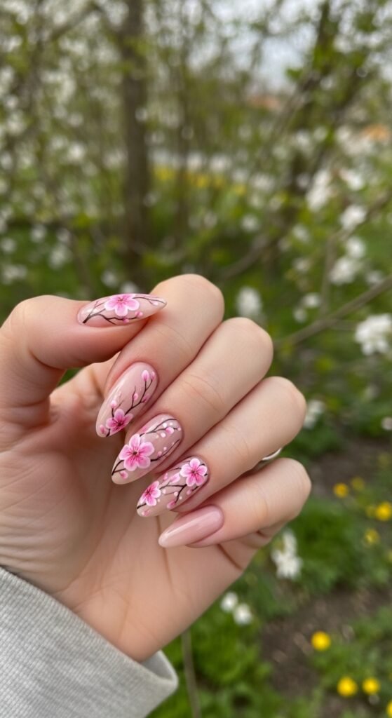 16. Cherry Blossom Art