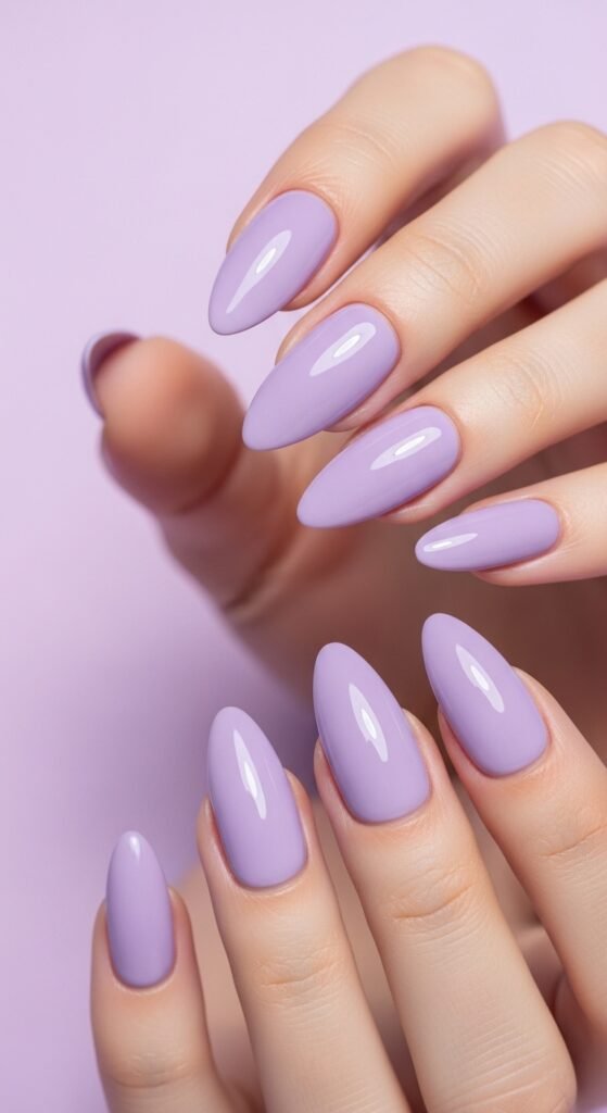 17. Lavender Dream Nails