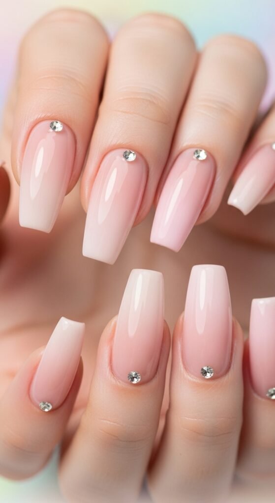 3. Soft Pink Ombre