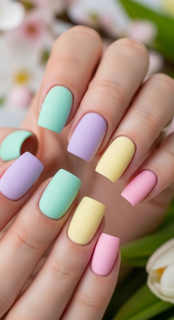 17. Matte Pastel Mix