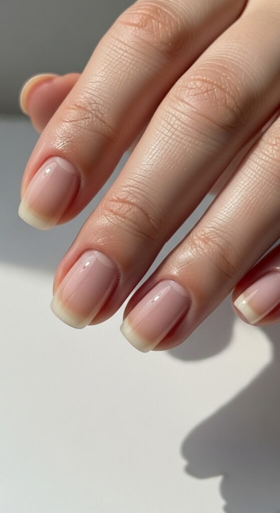 4. Glossy Clear Gel Overlay