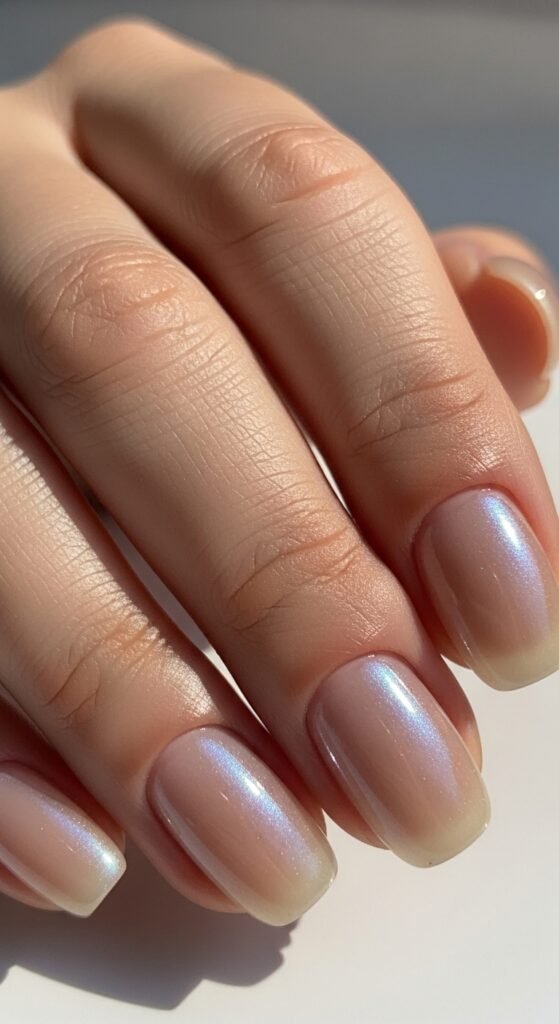 4. Glazed Donut Nails