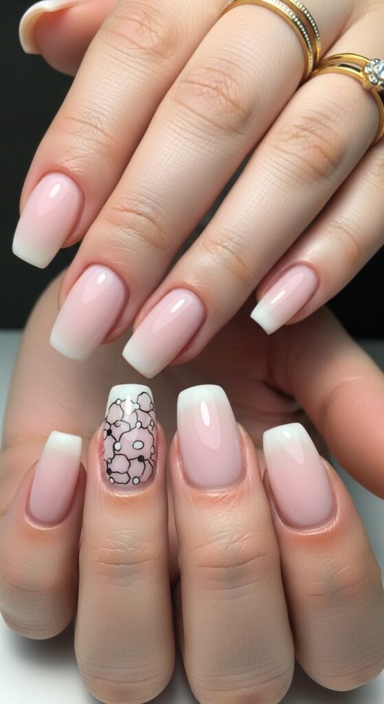6. Glossy Natural Nails