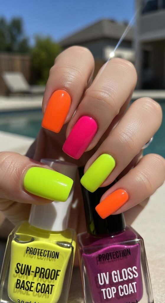 How to Make Neon Yellow Nails Last Longer