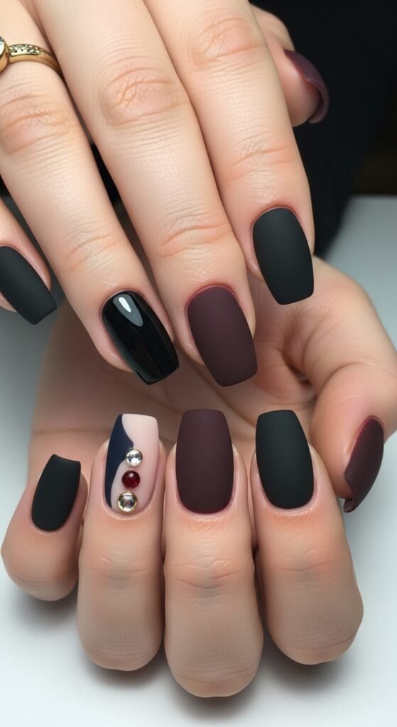 10. Matte Gel Nails