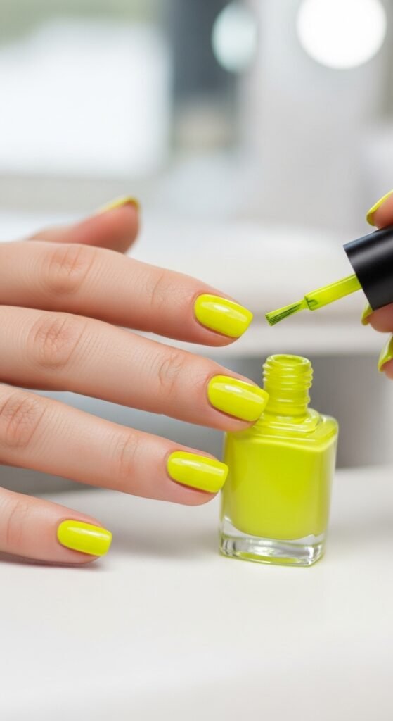Summer Nail Care Tips Before Applying Neon Polish