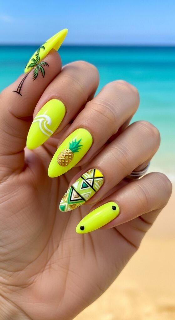 Neon Yellow Nails Designs Summer: 25 Bright & Trendy Nail Ideas for 2026
