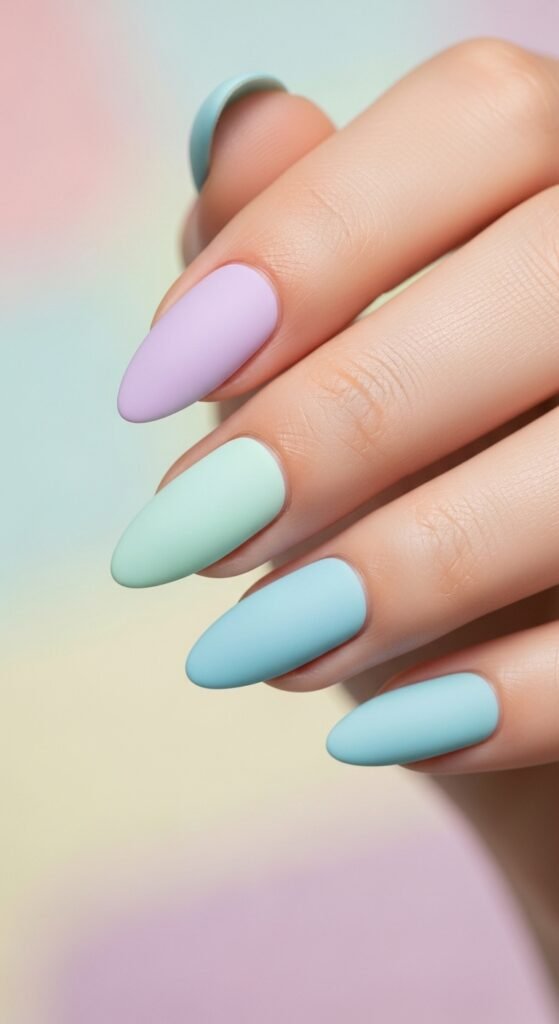 11. Glitter Glam Nails