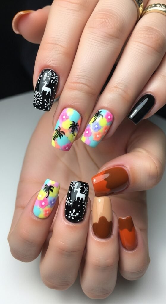 21. Seasonal Gel Nail Designs