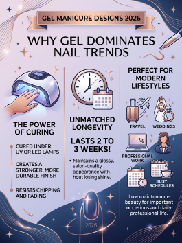 Why Gel Manicure Designs 2026 Last Longer Than Regular Nails