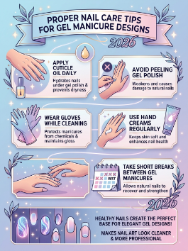 How to Keep Gel Manicure Designs 2026 Looking Fresh
