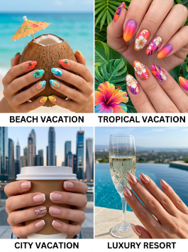 Vacation Nails by Destination